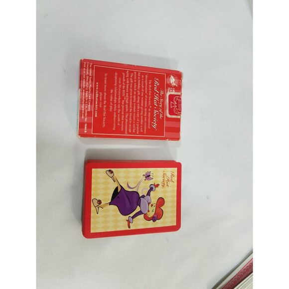 Playing Cards Lot of 5 Streamline Giant Face Tiger Red Hat Society Kodak Vintage - Picture 7 of 15